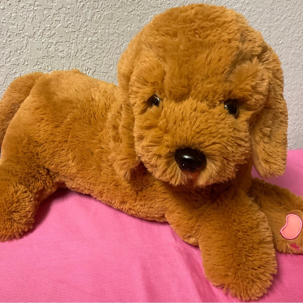 Brown Plush Dog Stuffed Animals Plush Toys